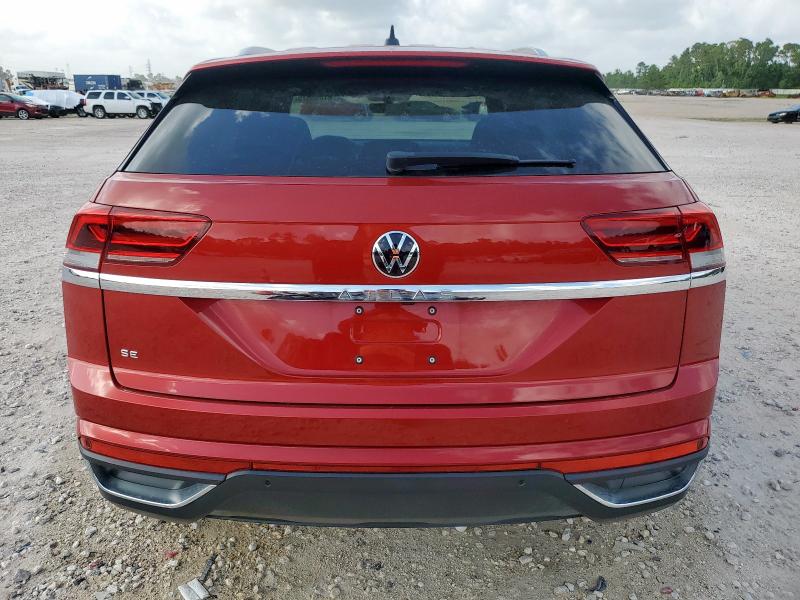 1V2WC2CA0PC218951 - 2023 VOLKSWAGEN ATLAS CROS SE أحمر صورة 6