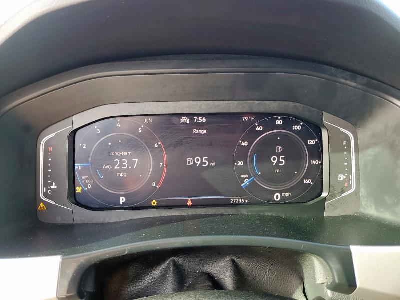 1V2WC2CA0PC218951 - 2023 VOLKSWAGEN ATLAS CROS SE أحمر صورة 9