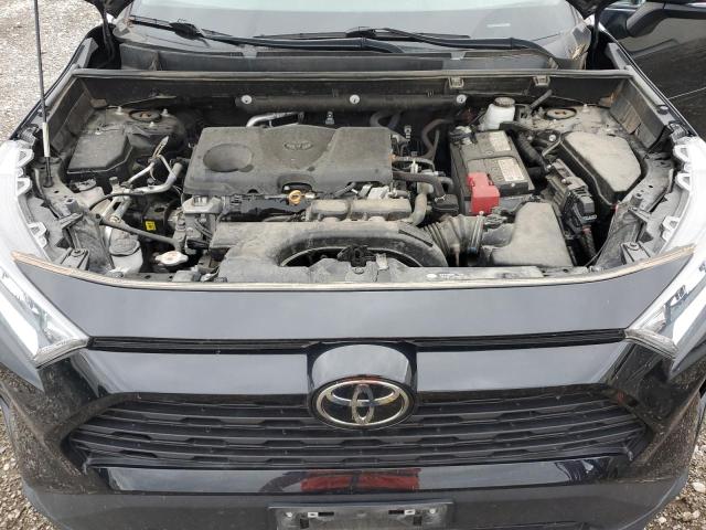 2T3P1RFV5MC179805 - 2021 TOYOTA RAV4 XLE BLACK photo 12