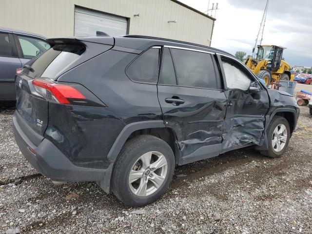 2T3P1RFV5MC179805 - 2021 TOYOTA RAV4 XLE BLACK photo 3