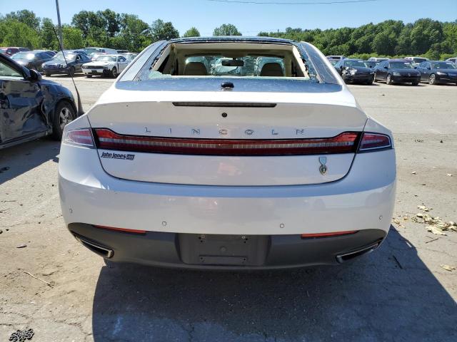 3LN6L2JK3DR809863 - 2013 LINCOLN MKZ WHITE photo 6