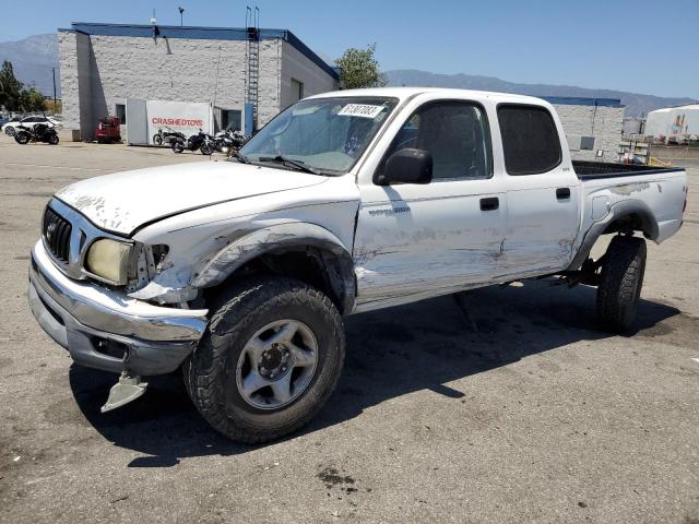 5TEGM92N82Z049773 - 2002 TOYOTA TACOMA DOUBLE CAB PRERUNNER WHITE photo 1