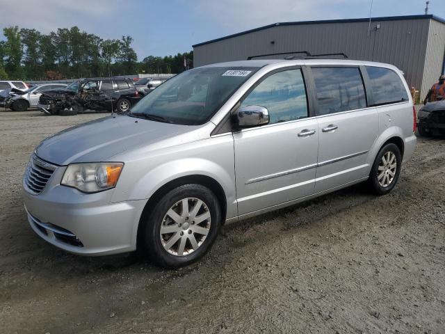 2C4RC1CG2CR303434 - 2012 CHRYSLER TOWN & COU TOURING L SILVER photo 1