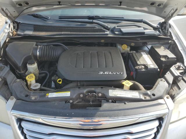 2C4RC1CG2CR303434 - 2012 CHRYSLER TOWN & COU TOURING L SILVER photo 12