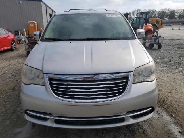 2C4RC1CG2CR303434 - 2012 CHRYSLER TOWN & COU TOURING L SILVER photo 5