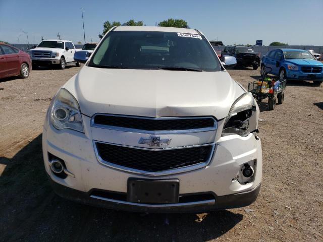 1GNALDEK3FZ107181 - 2015 CHEVROLET EQUINOX LTZ WHITE photo 5