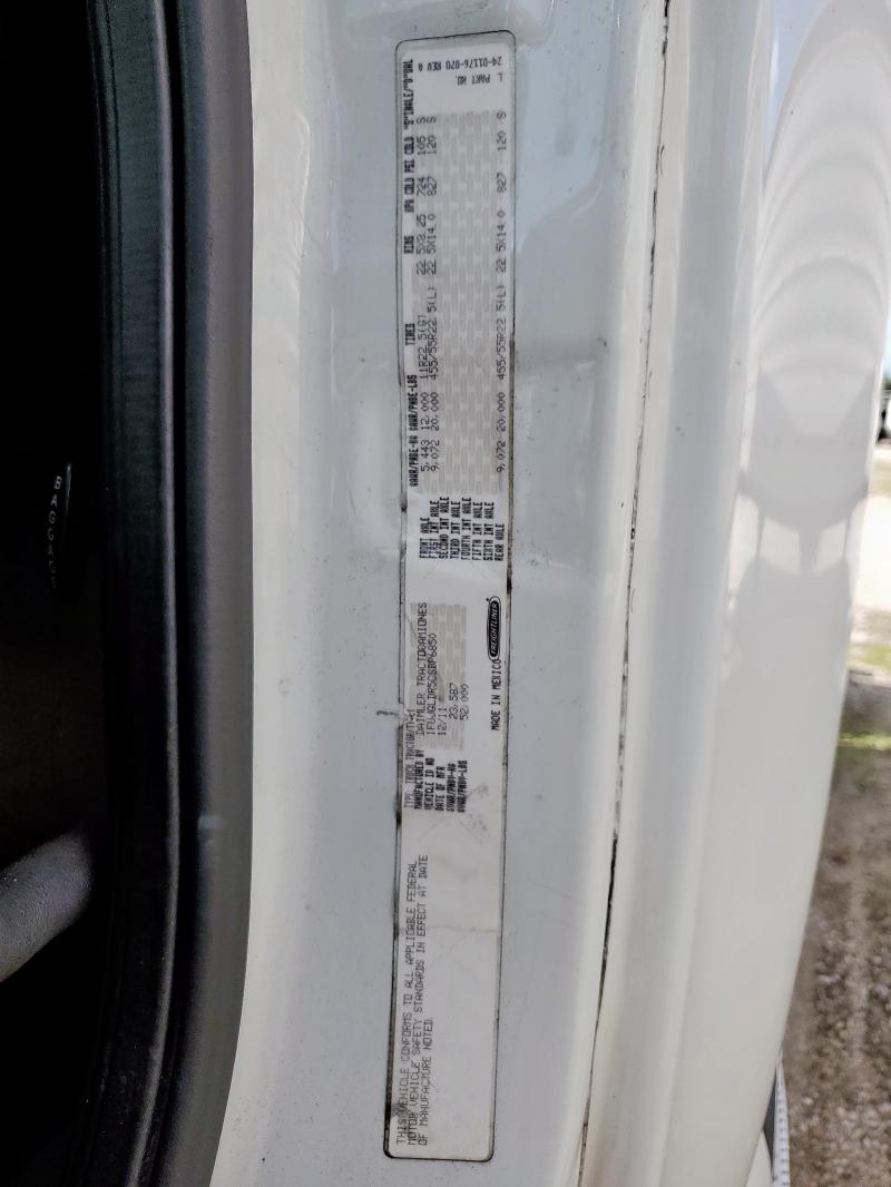 1FUJGLDR5CSBP6850 - 2012 FREIGHTLINER CASCADIA 1 Biały zdjęcie 10