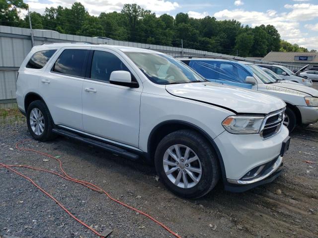 1C4RDJAG6EC405976 - 2014 DODGE DURANGO SXT WHITE photo 4