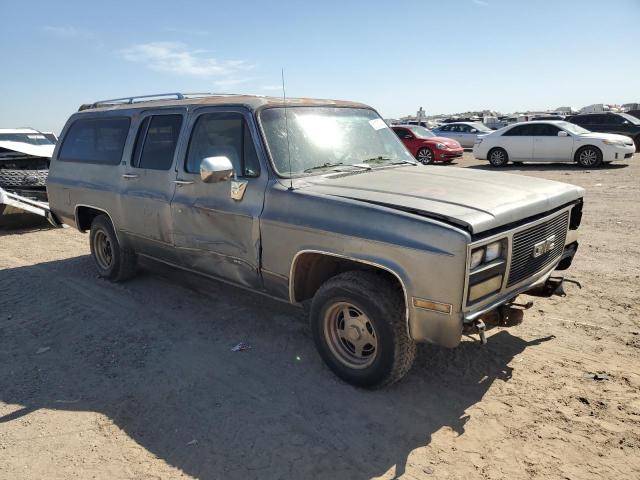 1GKER16K0LF524085 - 1990 GMC SUBURBAN R15 CONVENTIONAL GRAY photo 4