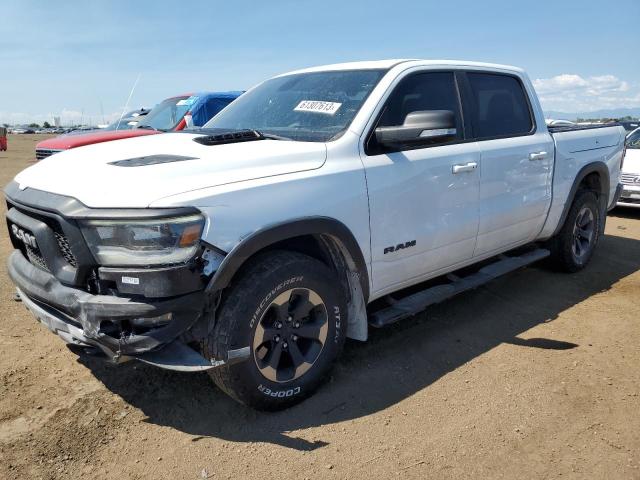 1C6SRFLT1KN694105 - 2019 RAM 1500 REBEL WHITE photo 1