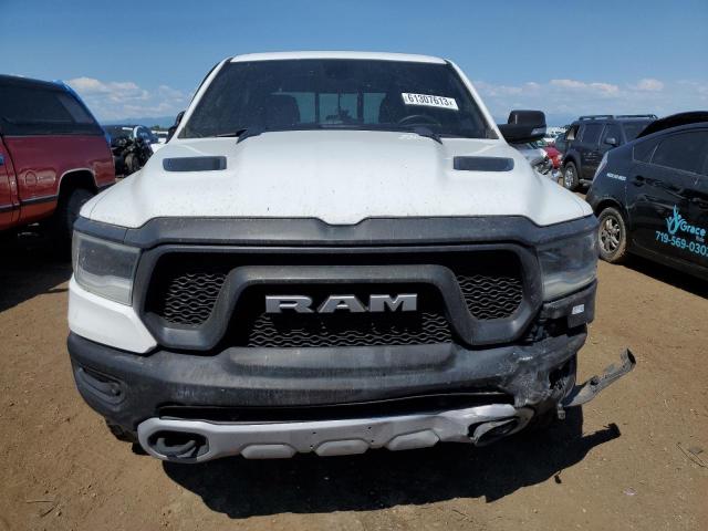 1C6SRFLT1KN694105 - 2019 RAM 1500 REBEL WHITE photo 5