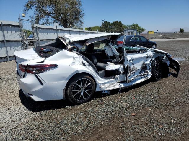 4T1G11AK2RU895588 - 2024 TOYOTA CAMRY SE NIGHT SHADE WHITE photo 3