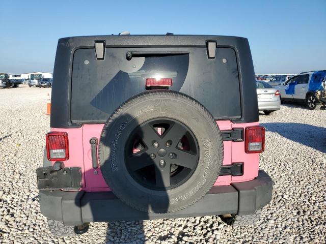 1J4BA3H15BL565344 - 2011 JEEP WRANGLER U SPORT PINK photo 6