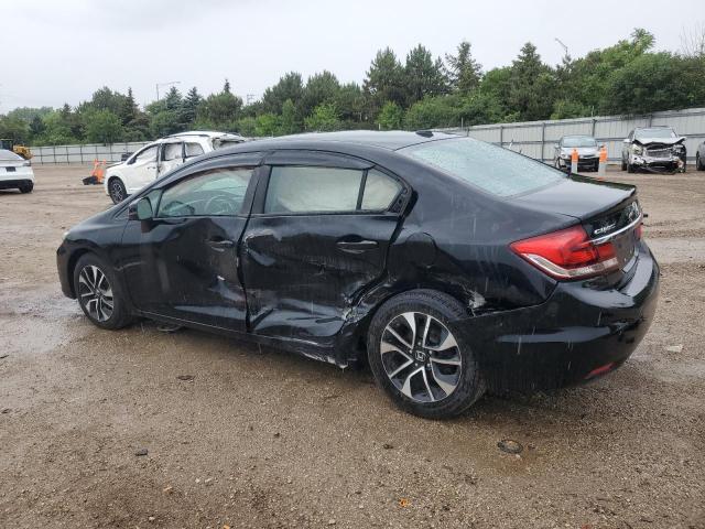 2HGFB2F92DH513730 - 2013 HONDA CIVIC EXL BLACK photo 2