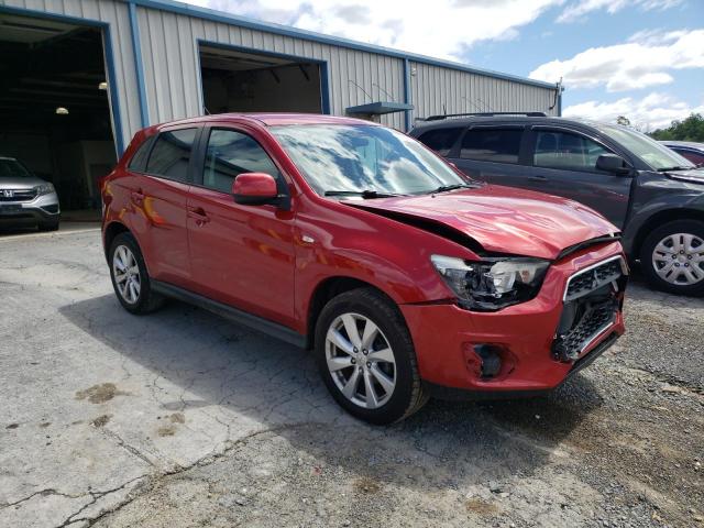 4A4AP3AW0FE043178 - 2015 MITSUBISHI OUTLANDER ES RED photo 4