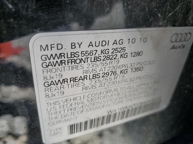 WA1WKAFP2BA044698 - 2011 AUDI Q5 PRESTIGE 黑色 照片 14