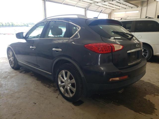 JN1AJ0HP6AM701397 - 2010 INFINITI EX35 BASE Կապույտ լուսանկար 2