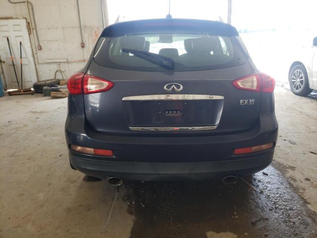JN1AJ0HP6AM701397 - 2010 INFINITI EX35 BASE Կապույտ լուսանկար 6