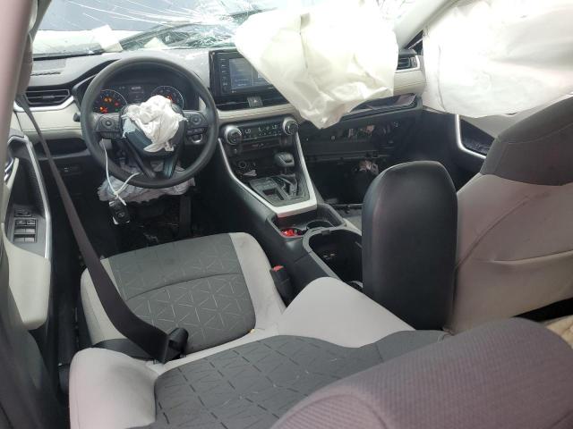 2T3W1RFV5MW140299 - 2021 TOYOTA RAV4 XLE BLUE photo 8