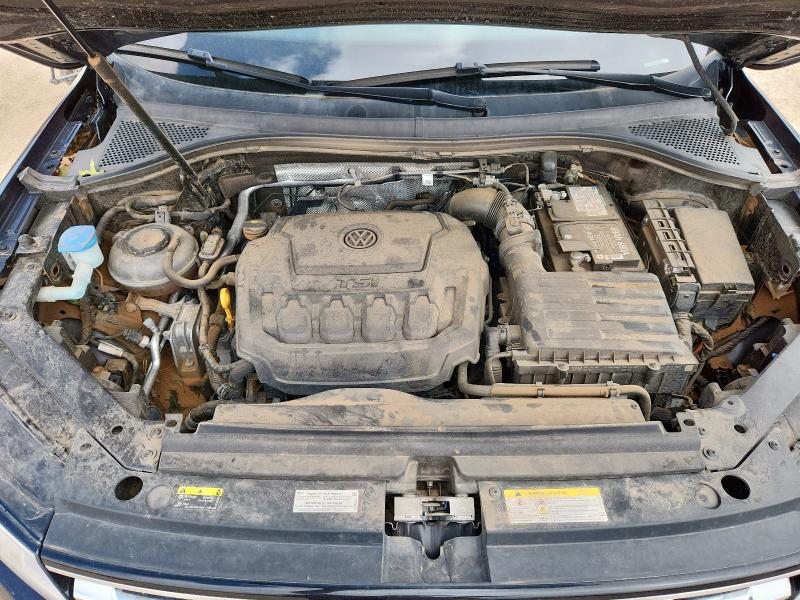 3VV3B7AX5MM044107 - 2021 VOLKSWAGEN TIGUAN SE Սև լուսանկար 11