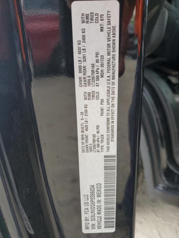 3C6LRVDG6PE566034 - 2023 RAM PROMASTER 2500 HIGH BLACK photo 13