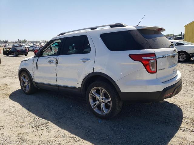 1FM5K7F85FGA03722 - 2015 FORD EXPLORER LIMITED თეთრი ფოტო 2