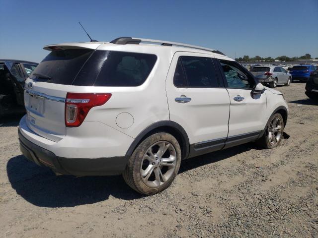 1FM5K7F85FGA03722 - 2015 FORD EXPLORER LIMITED თეთრი ფოტო 3