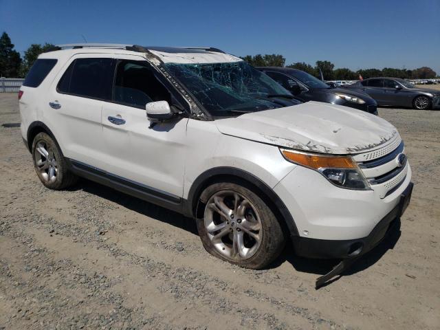 1FM5K7F85FGA03722 - 2015 FORD EXPLORER LIMITED თეთრი ფოტო 4