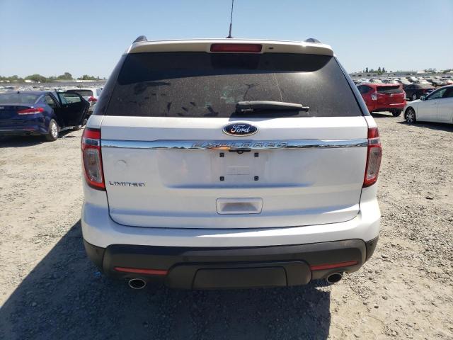 1FM5K7F85FGA03722 - 2015 FORD EXPLORER LIMITED თეთრი ფოტო 6