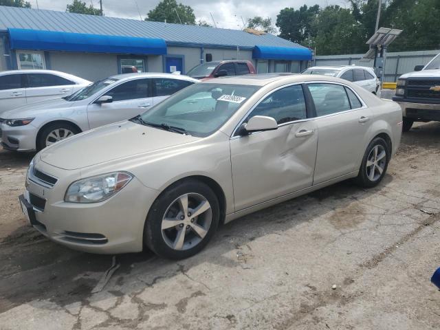 1G1ZC5E12BF263130 - 2011 CHEVROLET MALIBU 1LT GOLD photo 1