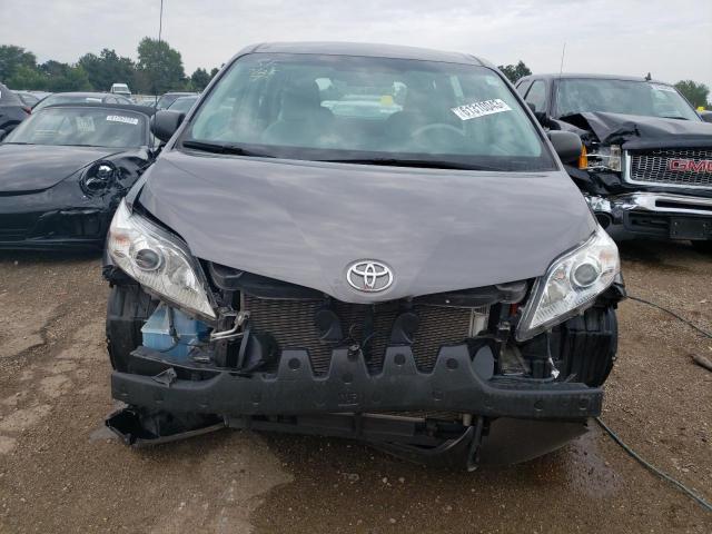 5TDZK3DC7BS089637 - 2011 TOYOTA SIENNA GRAY photo 5