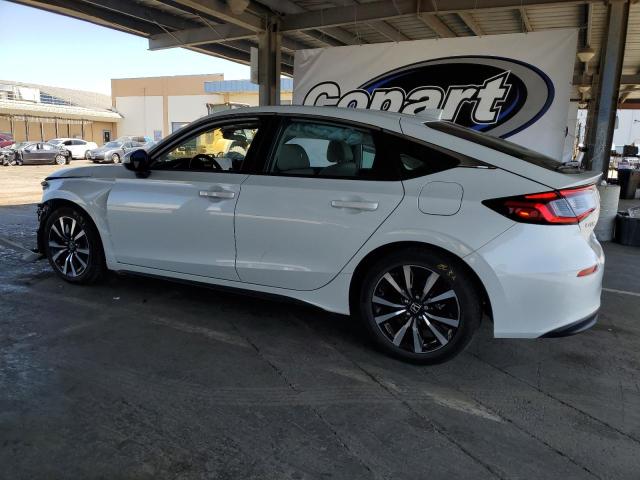 19XFL1H72NE007040 - 2022 HONDA CIVIC EXL WHITE photo 2