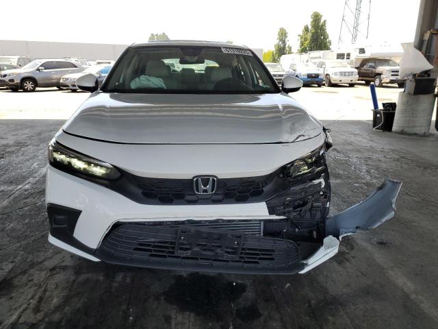 19XFL1H72NE007040 - 2022 HONDA CIVIC EXL WHITE photo 5