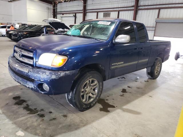 5TBRU34186S481680 - 2006 TOYOTA TUNDRA ACCESS CAB SR5 BLUE photo 1