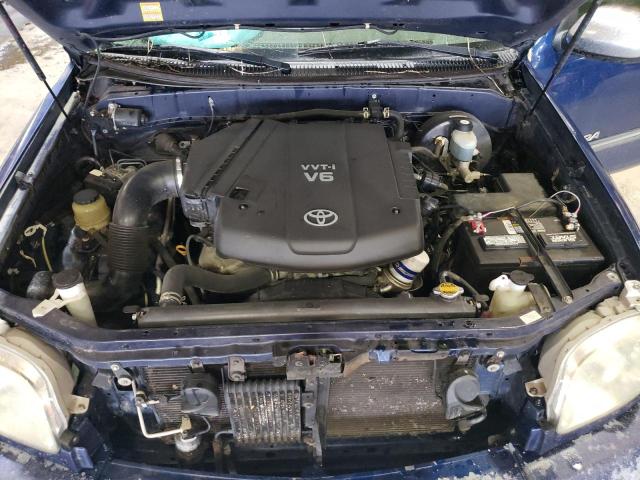 5TBRU34186S481680 - 2006 TOYOTA TUNDRA ACCESS CAB SR5 BLUE photo 11