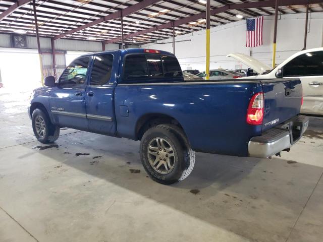 5TBRU34186S481680 - 2006 TOYOTA TUNDRA ACCESS CAB SR5 BLUE photo 2