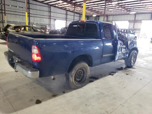 5TBRU34186S481680 - 2006 TOYOTA TUNDRA ACCESS CAB SR5 BLUE photo 3