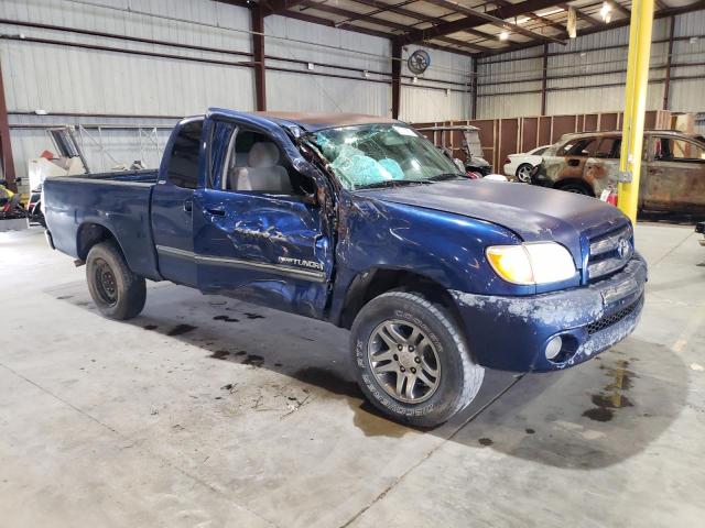 5TBRU34186S481680 - 2006 TOYOTA TUNDRA ACCESS CAB SR5 BLUE photo 4