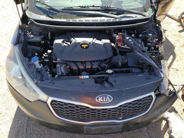 KNAFK4A61E5171992 - 2014 KIA FORTE LX BLACK photo 11