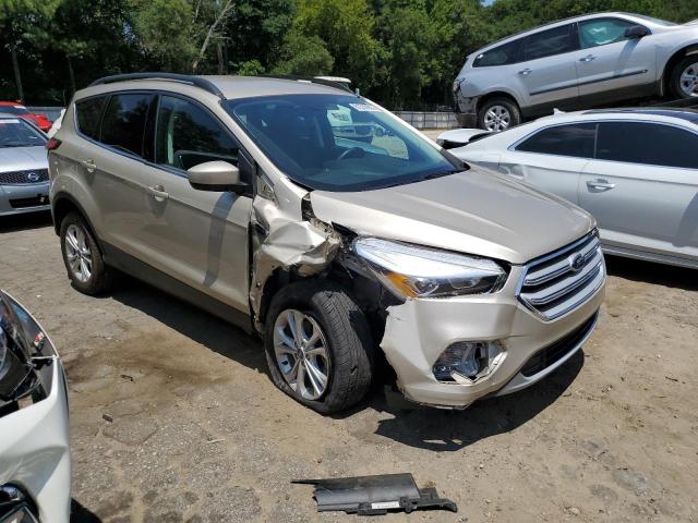 1FMCU0HD7JUA20874 - 2018 FORD ESCAPE SEL BEIGE photo 4