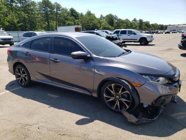 2HGFC2F85KH565953 - 2019 HONDA CIVIC SPORT GRAY photo 4