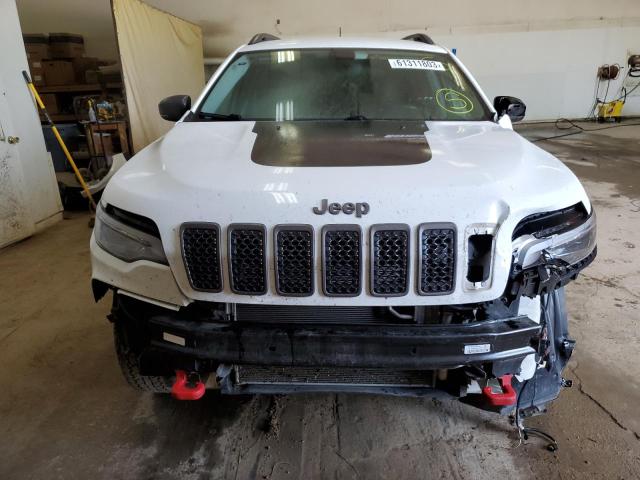 1C4PJMBX5KD230948 - 2019 JEEP CHEROKEE TRAILHAWK WHITE photo 5