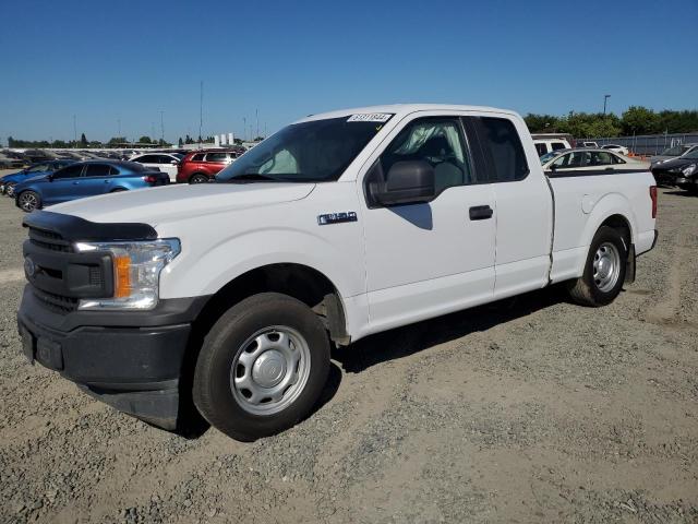 1FTEX1CP3KKF29188 - 2019 FORD F150 SUPER CAB WHITE photo 1