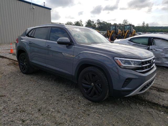 1V2JC2CA3MC208629 - 2021 VOLKSWAGEN ATLAS CROS SE ნაცრისფერი ფოტო 4