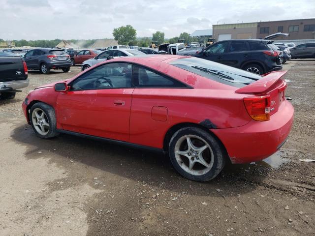 JTDDY32T6Y0010353 - 2000 TOYOTA CELICA GTS GT-S RED photo 2