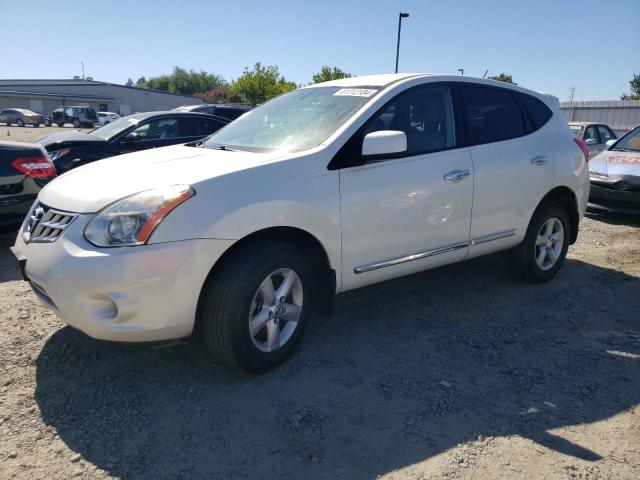 JN8AS5MT9DW506188 - 2013 NISSAN ROGUE S WHITE photo 1