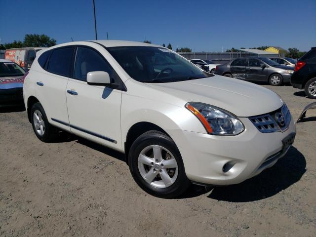 JN8AS5MT9DW506188 - 2013 NISSAN ROGUE S WHITE photo 4