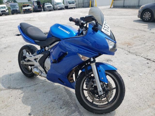 JKAEXEA197A024110 - 2007 KAWASAKI EX650 A Mavi foto 1