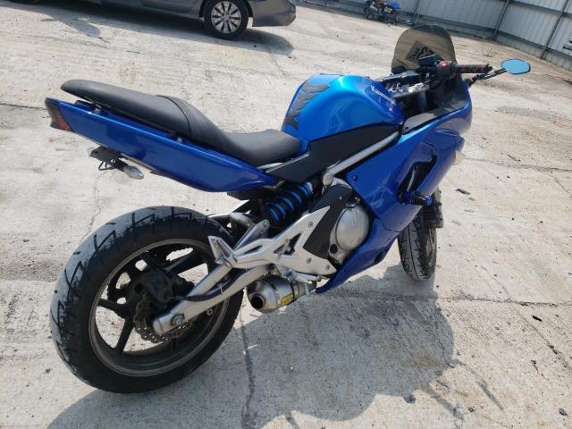 JKAEXEA197A024110 - 2007 KAWASAKI EX650 A Mavi foto 4