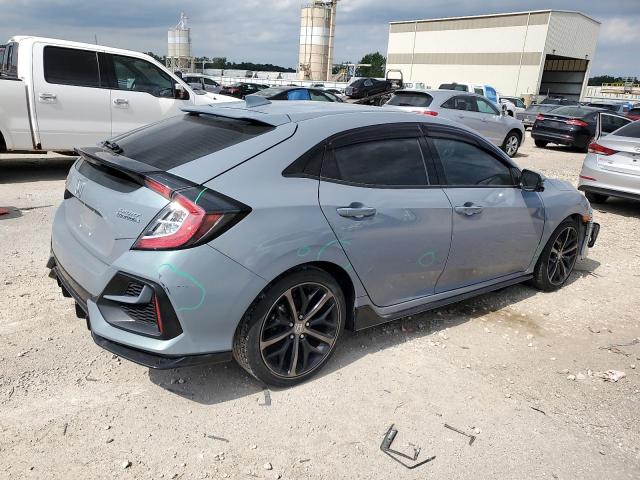 SHHFK7G94MU205828 - 2021 HONDA CIVIC SPORT TOURING GRAY photo 3